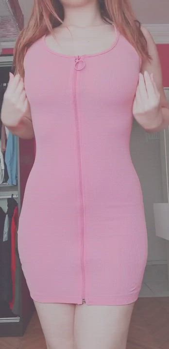 Unzip my dress and cum inside me on our first date? (oc)