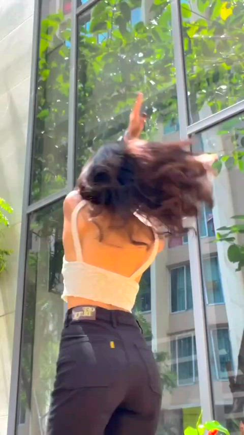 dancing desi indian teen twerking gif