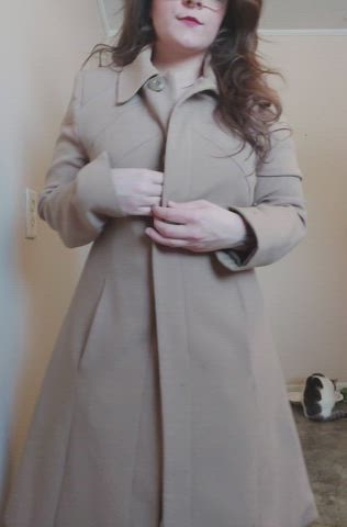 Do you like girls in trench coats?