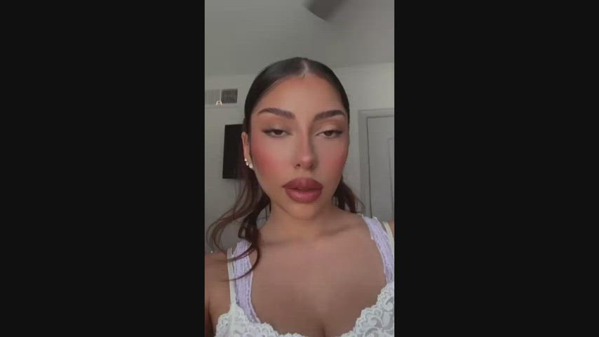 big tits huge tits latina gif