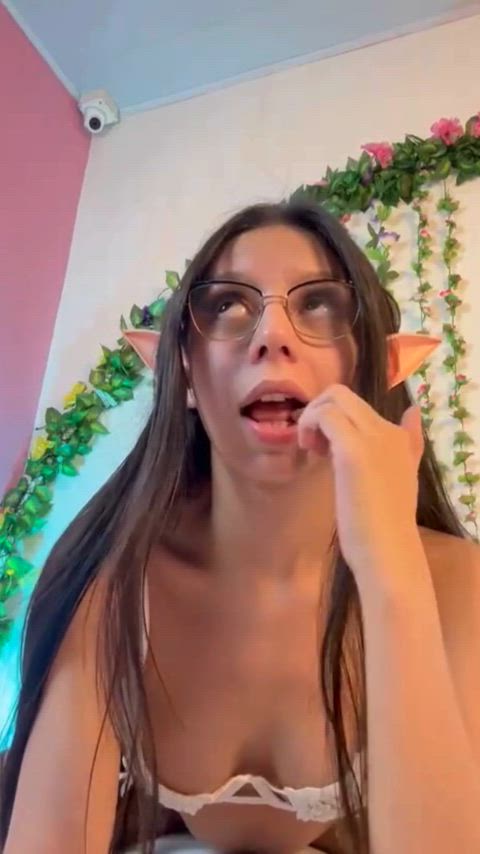 amateur blowjob camgirl deepthroat latina masturbating petite sucking teen tiktok