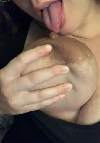 sucking sucking tits tits gif