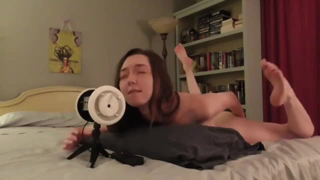 Watch Her Cum While Sexy Masturbation Time