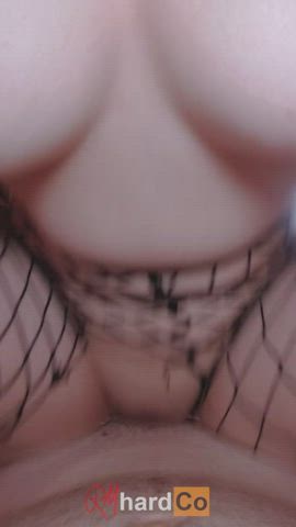 amateur cowgirl creampie hardcore jiggling natural tits pov riding rough teen gif