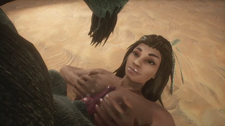 3D Animation Cock Milking Cum Cum On Tits Cumshot Ebony Hentai Monster Cock Rule34