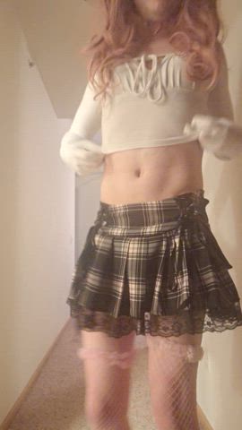 amateur crossdressing sissy gif