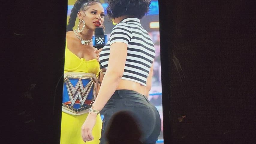 Cumming For The First Time On Bayley's Ass!!!