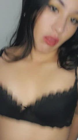 boobs bouncing tits striptease gif