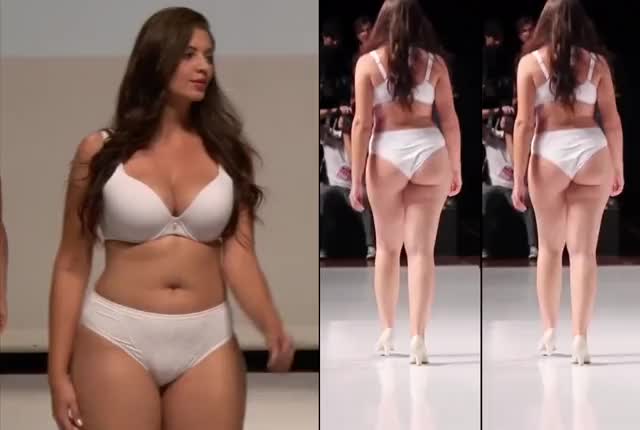 Curvy Runway Model