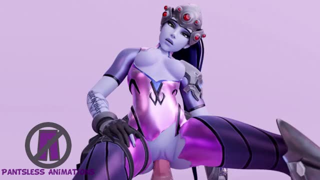 Widowmaker Riding Her Favorite Toy (Watermark)