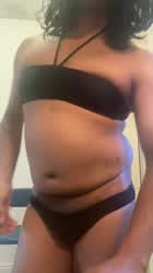 Belly Button Bra Caramel Clit Crossdressing Dancing Ebony Indian MTF Panties Sissy