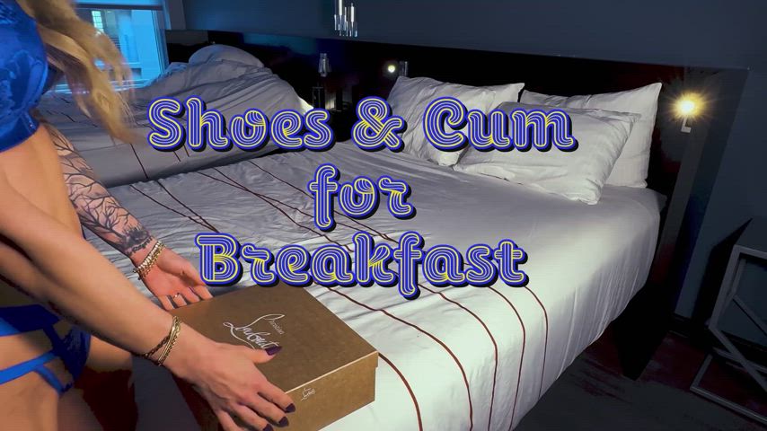 🎥 NEW HOTWIFE VIDEO RELEASE 🎥 "Shoes & Cum for Breakfast" Description