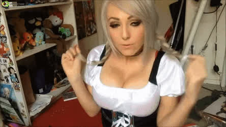 Cosplay Jessica Nigri gif