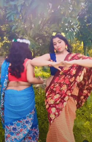 Desi Indian Saree gif