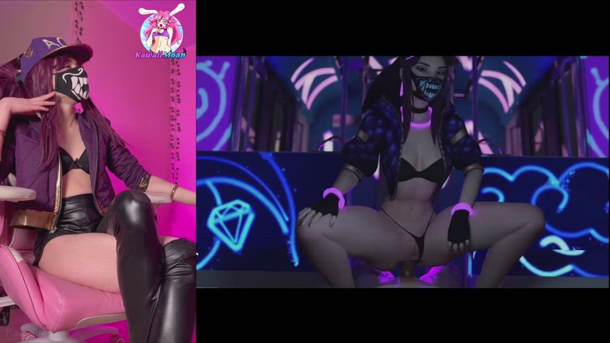 New porn vid (18:51) 😈 My Porn React “Akali K/Da Collection SFM”💦