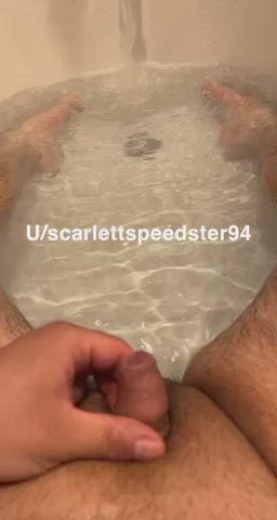 Little Dick Masturbating Shower gif