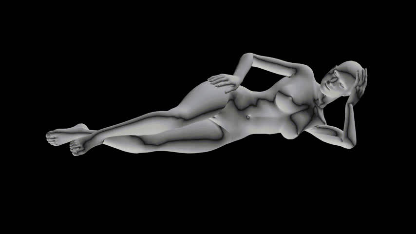 3d anal erotic female solo gif