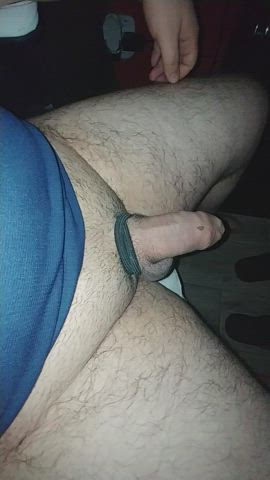 chubby foreskin precum tease teasing uncut gif