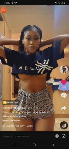 Areolas TikTok Underboob gif