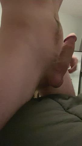 (21) First post here! Edging with the edge of my bed ;)