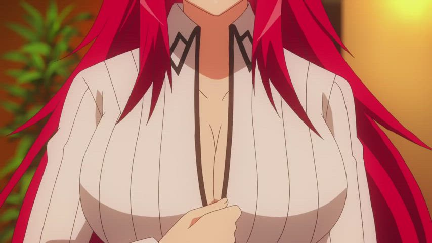 Rias reveals her new lingerie to Akeno and Koneko [Highschool DxD Hero] (Episode