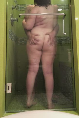 Hotwife Pawg Shower gif