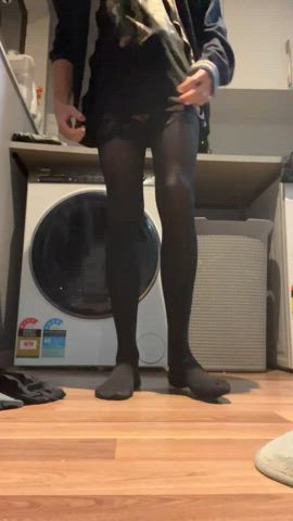 femboy sissy sissy slut stockings gif