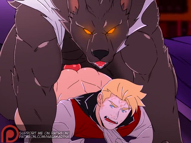 Finding out your Frat Bro is a werewolf? Problem! Getting mounted and bred? Knot