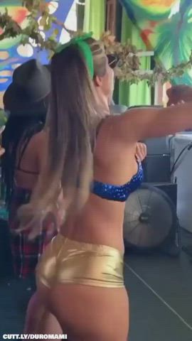 big ass big tits cleavage compilation dancing festival party public softcore gif