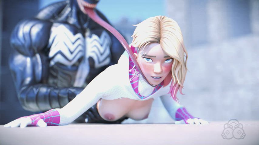 3D Monster Cock Superheroine Porn GIF by cashisback