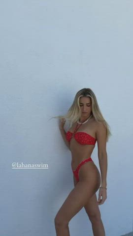 Australian Bikini Blonde gif