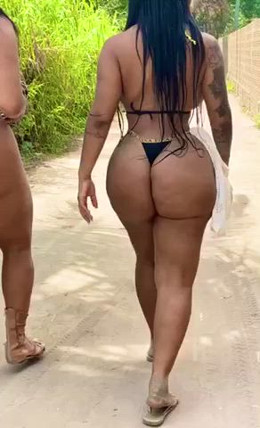 big ass big tits bikini brazilian candid fake ass fake tits gif