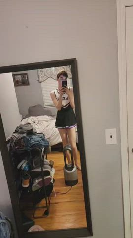 cheerleader femboy sissy slut femboys gif