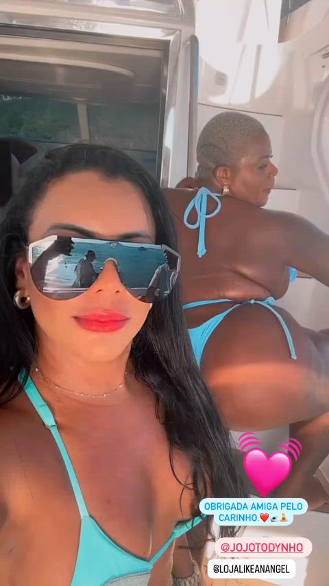 ass bbw big ass big tits bikini brazilian celebrity ebony sexy gif