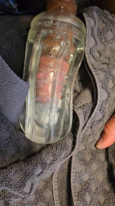 bbc fleshlight male masturbation gif