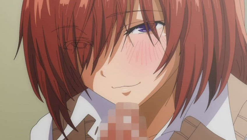 Hentai Anime Redhead Teen Sucking Blowjob Cum Cum In Mouth White Girl gif