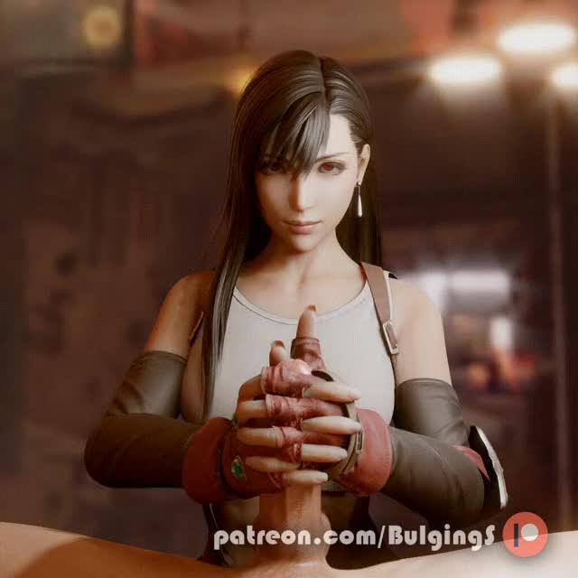 FF7R Tifa handjob POV