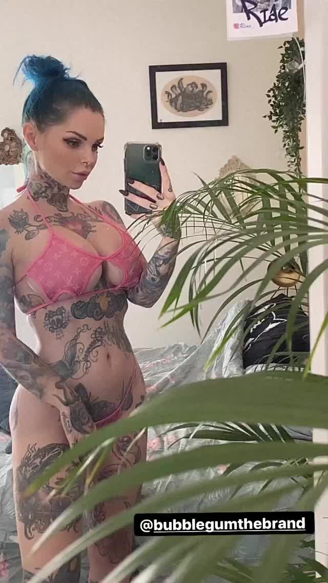 New pink bikini part 1