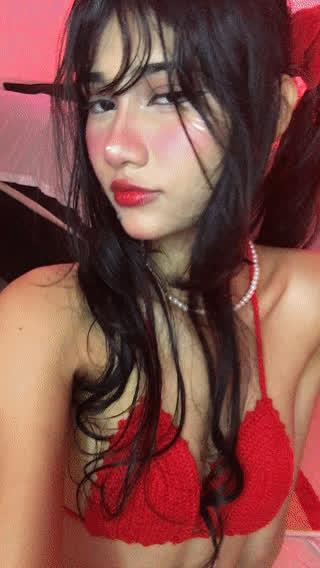 cute homemade petite teen tiktok gif