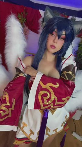 boobs cosplay tits gif