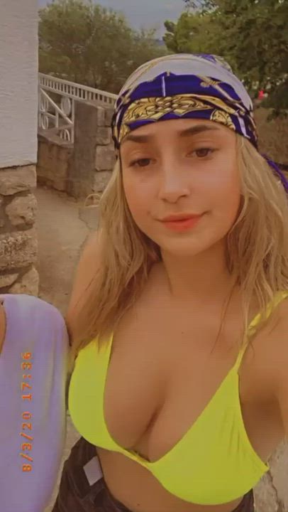 20 Years Old Amateur Croatian Teen gif