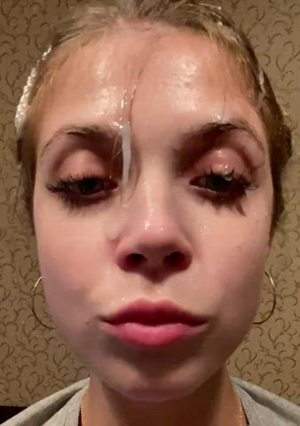 Cum Cumshot Facial gif