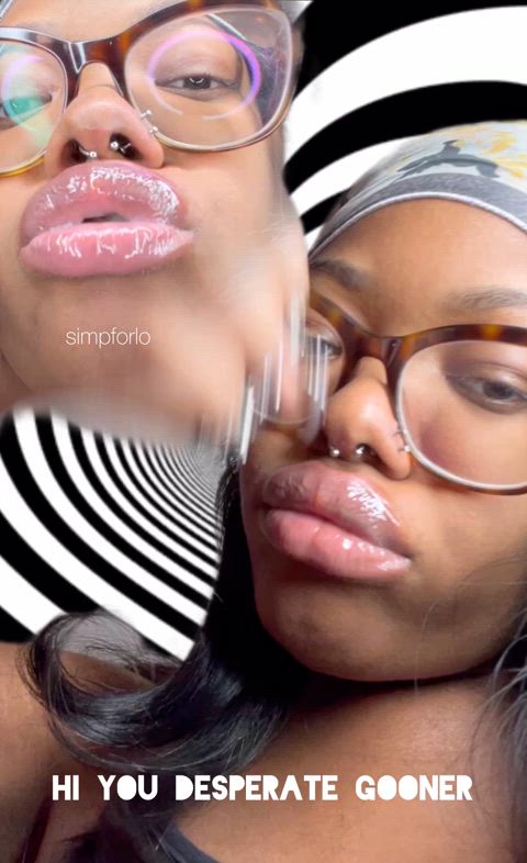 DSL Gooning Lips iWantClips r/GOONED Porn GIF by blackhottie99