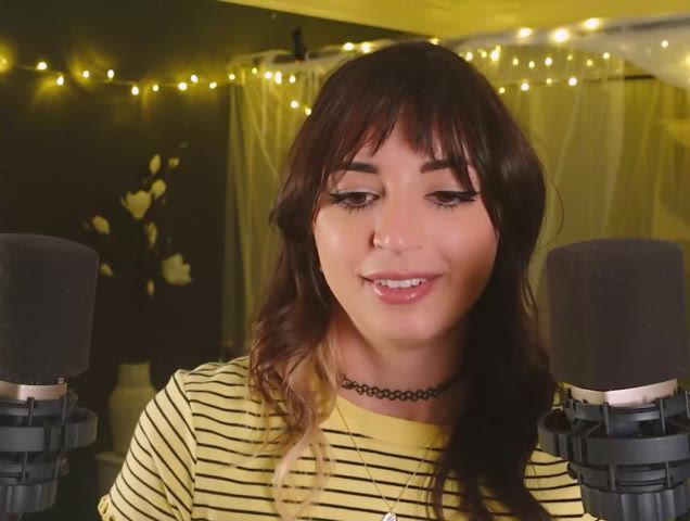 asmr beautiful brunette bulge sexy sexy voice gif