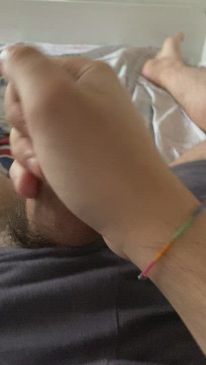 Since some of you requested it, here’s a video of me cumming?