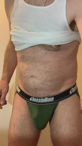 Spreading my ass In a WJ Air jock