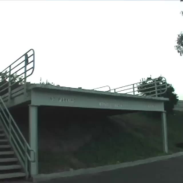 Cool skateboard trick