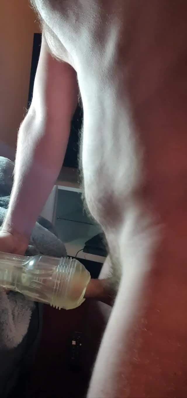 First post of the new year . Was asked to cum in the fleshlight next time so here