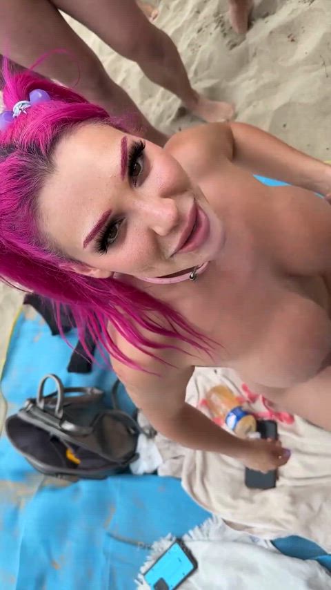 beach blowjob cum cum in mouth cumshot lily lou public smoking tag vertical blowjobs