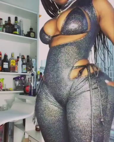 Big Ass Ebony Thick gif